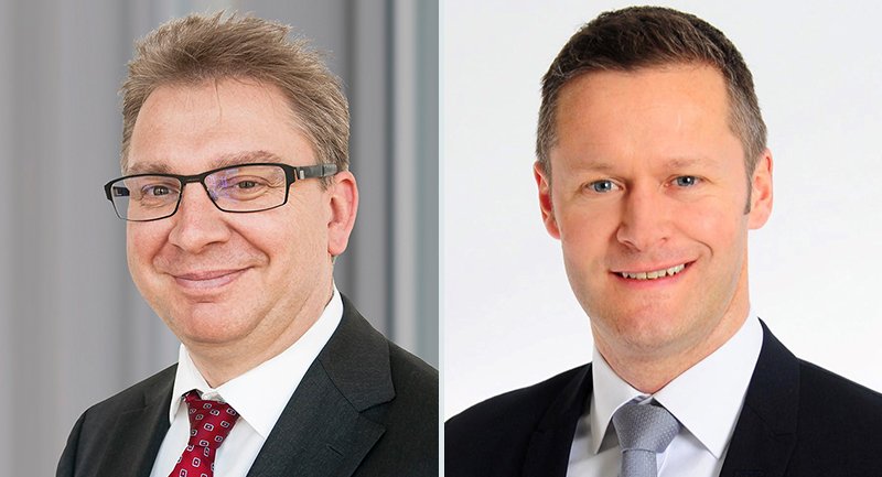 Ab März mit neuen Posten im Bereich Commercial Risk Solutions: der langjährige Aon-Manager Stefan Scholz (li.) und Aon-Neuzugang Jan Kramer. (Foto: Aon)
