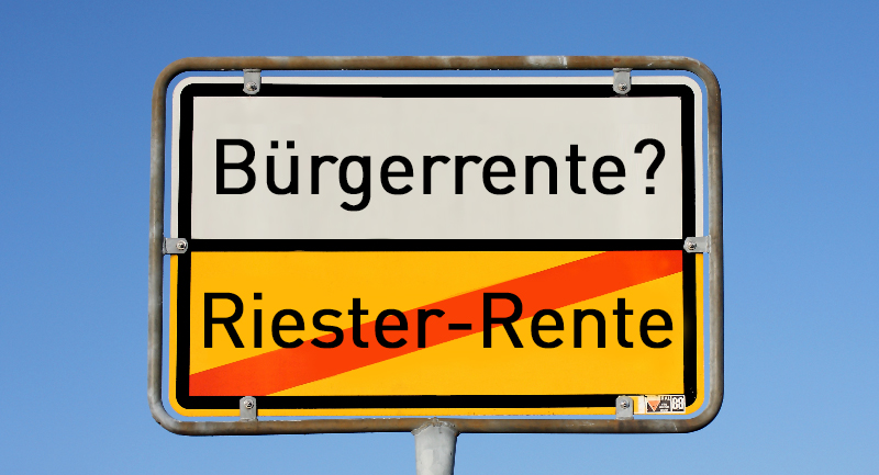 Quo vadis, Riester? Die staatlich geförderte Rente muss dringend reformiert werden. An Ideen mangelt es jedenfalls nicht – siehe Bürgerrente. Wie das neue Altersvorsorgemodell am Ende aussieht, ist aber noch völlig offen. (Foto: Adobe Stock)