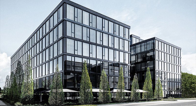Der Hauptsitz der Liechtenstein Life in Ruggell, Fürstentum Liechtenstein. Das Unternehmen ist Teil der digitalen Finanzgruppe the prosperity company AG. (Foto: Liechtenstein Life)